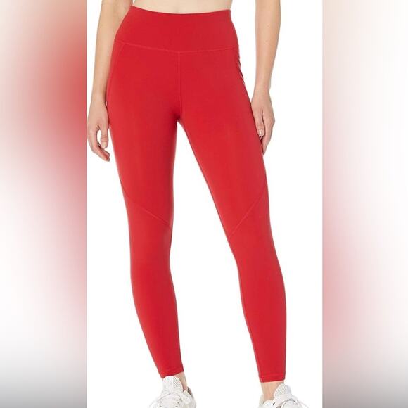 Sweaty Betty Pants - Sweaty Betty Power 7/8 Workout Leggings Cardinal Red Rare Women’s Size S NWT
